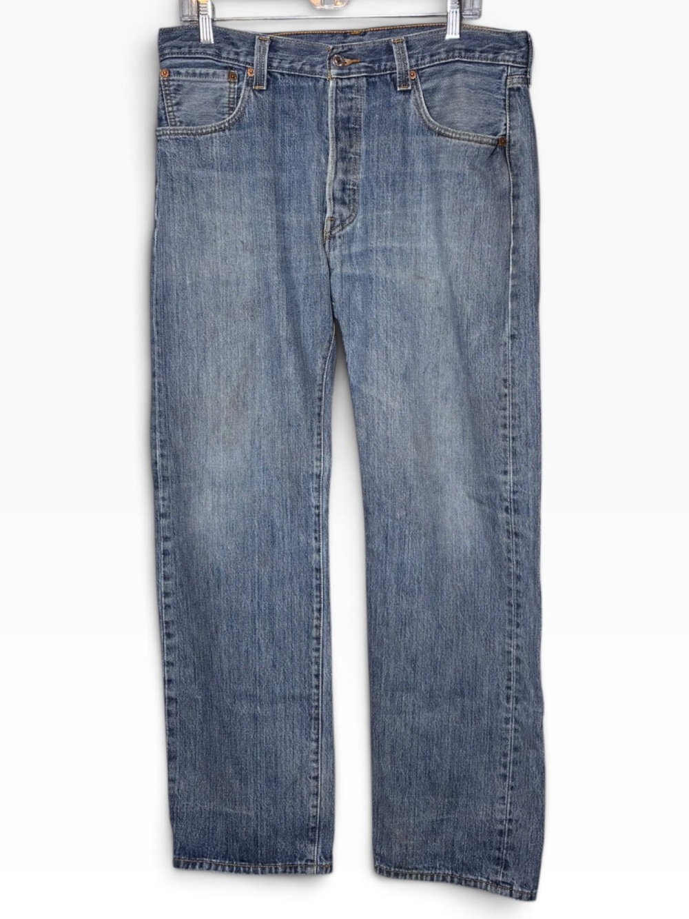 Levi’s Original 501 Straight Leg Button Fly Jeans Size 34 x 32